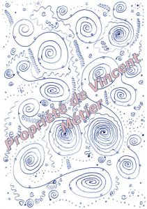 Vincent Métier - Dessin canalisé - Art Médiumnique - soin énergétique - Thérapie Quantique & Vibratoire